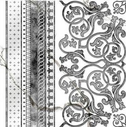 Декор прямой СLassic Marble D03 XX l40x40