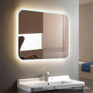 Зеркало с внутренней подсветкой 1000*h800, сенсор XX Aquanika Basic AQB80100RU40