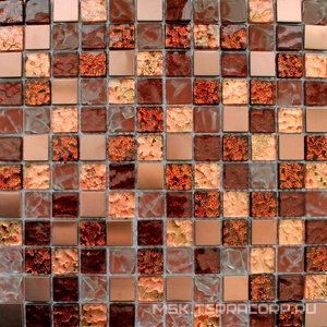 Мозаика Мастера Керамики Glass Мозаика 012  (чип 23x23) ZZ|30x30