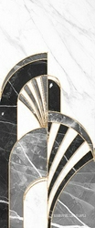 Noir white decor 01XX |25x60