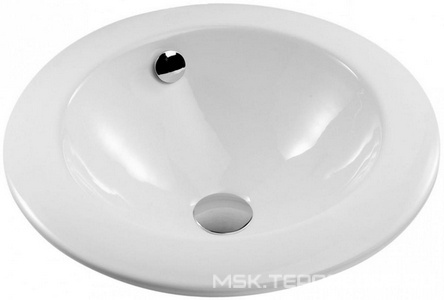 Раковина круглая d47см. встраиваемая сверху ZZ Jacob Delafon Ronde E1184-00