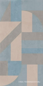 Керамогранит для пола и стены Gardenia Orchidea Gioia  Decoro Scandi (4 pz) ZZ60x120 PF09653