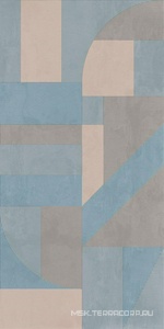 Керамогранит для пола и стены Gardenia Orchidea Gioia  Decoro Scandi (4 pz) ZZ60x120 PF09653