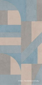 Керамогранит для пола и стены Gardenia Orchidea Gioia  Decoro Scandi (4 pz) ZZ60x120 PF09653