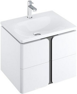 Умывальник подвесной керамический Balance 600 белый ZZ Ravak BALANCE XJX01260000