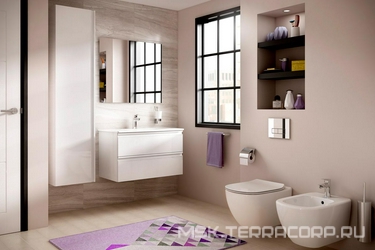 Унитаз подвесной 365х535мм, безободковый Aquablade, без сиденья, крепёж в компл.,  Ideal Standard Tesi T007901