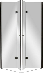 ELENA-W-ASH-2-100/90-C-Cr Душевой уголок | ZZ