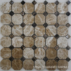 Мозаика Мозаика из камня на сетке М20-319-1548Р |30.5x30.5 Спектр-М Натуральный камень М20-319-1548Р