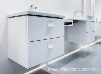 Тумба под умывальник SD COMFORT 800 белый/белый Ravak BALANCE X000001378