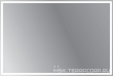 Зеркало 1200x30x800мм, с встроенным по периметру светильником и сенсорным выключателем, 12W, 220-240V, BelBagno ZZ