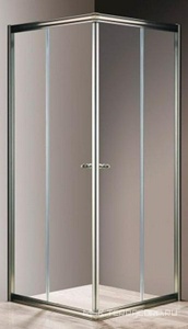 Душевой уголок 1000х1000хh1950мм, квадратн., две раздвижные двери (стекло прозрачное 6мм, фурнитура цв.бронза), Giubleo ZZ Cezares Giubileo GIUBILEO-A-2-100-SCORREVOLE-C-Br
