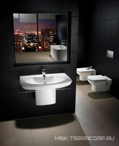 Раковина  80х53 белая, крепеж в комплекте ZZ Roca Dama Senso 327510000