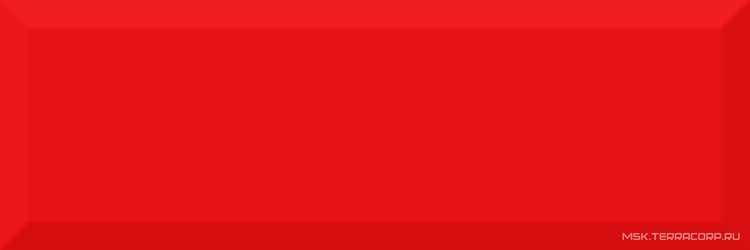 Monocolor Rojo Biselado Brillo ZZ10x30