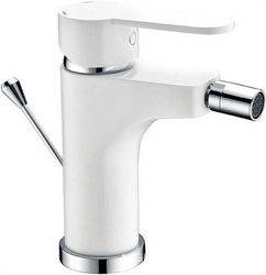 Смеситель Cezares Laconico C BS BLC для биде, белый| 5x15x16