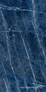 Керамогранит для пола и стены Ariostea Ultra Marmi Sodalite Blu Lucidato (Shiny) Block A  6 mm 150x300 UM6L300678A