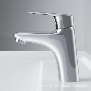 Смеситель для раковины , БЕЗ донного клапана, с устан.компл., хром AMPM Joy F85E02100