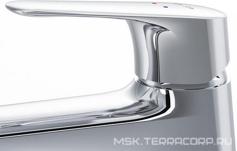 Смеситель для раковины , БЕЗ донного клапана, с устан.компл., хром AMPM Joy F85E02100