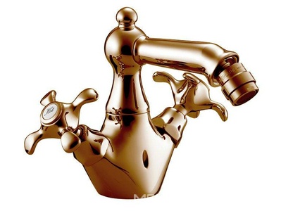 Смеситель для биде, с д/к, (цв.бронза),  KL 3M Nuova retro 4126 UU