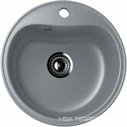 Мойка кухонная Ulgran U-100-309 темно-серая| 49x49x18