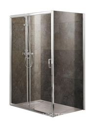 UNIQUE-AH-1-110/125-100-C-Cr Душевой уголок | ZZ