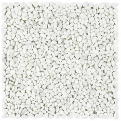 Natural Stone Motion Small White XX |30x30
