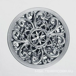 Трап сливной CANYON d40, с декоративной решеткой 150х150 мм, с мех-м обратным клапаном, хром XX