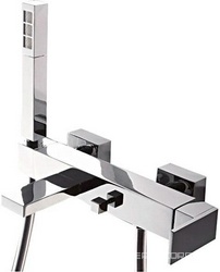 Смеситель для ванны, шланг, лейка в компл., (цв. хром) Q KL