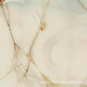 Керамогранит для пола и стены Florim Magnum Les Bijoux De Rex Onyx Blanche Glossy 120x120 765758