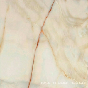 Керамогранит для пола и стены Florim Magnum Les Bijoux De Rex Onyx Blanche Glossy 120x120 765758