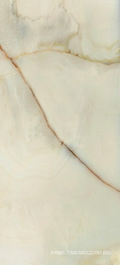 Керамогранит для пола и стены Florim Magnum Les Bijoux De Rex Onyx Blanche Glossy 120x280 765693
