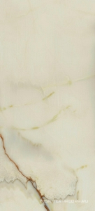 Керамогранит для пола и стены Florim Magnum Les Bijoux De Rex Onyx Blanche Glossy 120x280 765693