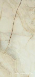 Керамогранит для пола и стены Florim Magnum Les Bijoux De Rex Onyx Blanche Glossy 120x280 765693