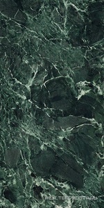Керамогранит для пола и стены Ariostea Ultra Marmi Verde St. Denis Lucidato (Shiny) 6 mm 150x300 UM6L300638