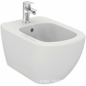 Биде подвесное 360х530мм, крепёж в компл., (цв.белый матовый),  ZZ Ideal Standard Tesi T3552V1