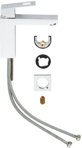 Смеситель однорычажный для раковины, БЕЗ донного клапана, хром ZZ Grohe Eurocube 23446000