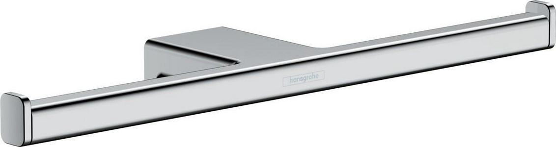 Держатель для туалетной бумаги, двойной, (цв.хром),  Hansgrohe AddStoris 41748000