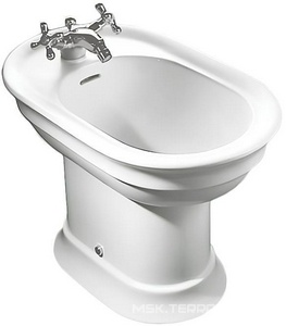 Биде напольное 37х59,5хh40см с 1 отв. д/смес., крепл. к полу в компл. Dolcevita KL Hatria DolceVita Y0ET01