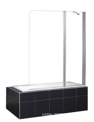 SELA-V-11-120/140-Ch-Cr-R Душевая шторка на ванну | ZZ