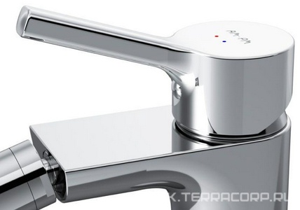 Смеситель для биде ,  с донным клапаном, излив 100 мм, хром KL AMPM X-Joy F85B83100