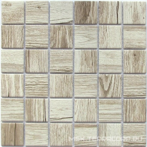 Мозаика Wooden Light (48x48x6) 30,6x30,6 Bonaparte Мозаика керамогранитная n156917