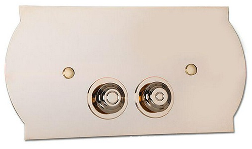 Клавиша смыва 3/6л. установка со смещением вправо 14мм, монтажной с рамой Geberit арт. 111.300.00.5, (металл цв.светлое золото), Tiffany ZZ Tiffany Универсал TW300.4gold