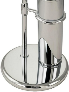 Гарнитур напольный для туалета (ёршик, держ.т/б), (цв. хром),  ZZ Migliore Mirella 17263