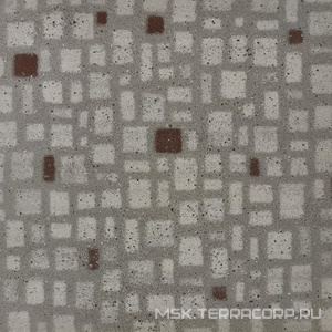 Керамогранит для пола Leonardo overcome MAP RED 120G RM (п.п.) 120x120 Комбинированный 170600