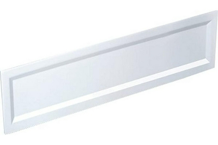 Экран для душевого поддона, фронтальный, прямой, 120хh24см, (акрил цв.белый), RGW ZZ RGW Универсал 16231211-02-A