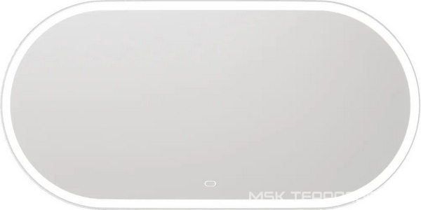Зеркало STWORKI  100 с ореольной подсветкой, сенсор на зеркале, овальное, ZZ STWORKI Мальмё LED-00002462