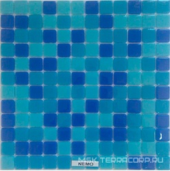 Мозаика из стекла на сетке SH-025 ZZ |31.5x31.5