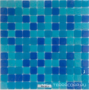 Мозаика Мозаика из стекла на сетке SH-025 |31.5x31.5 Спектр-М Микс стекло SH-025