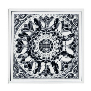 Трап сливной CANYON d40, с декоративной решеткой 100х100 мм, с мех-м обратным клапаном, хром XX Veragio Canyon VR.CAN-2045.CR