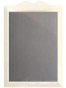 Зеркало  65, 650x985x22 мм, без светильн. , цвет слон.кость, крепеж в комплекте ХХ Opadiris Кама з/Кама 65 слон. кость