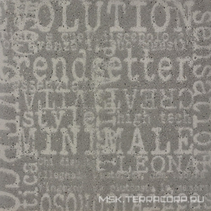 Керамогранит для пола Leonardo overcome LETTERS 120G RM (п.п.) 120x120 Комбинированный 171558